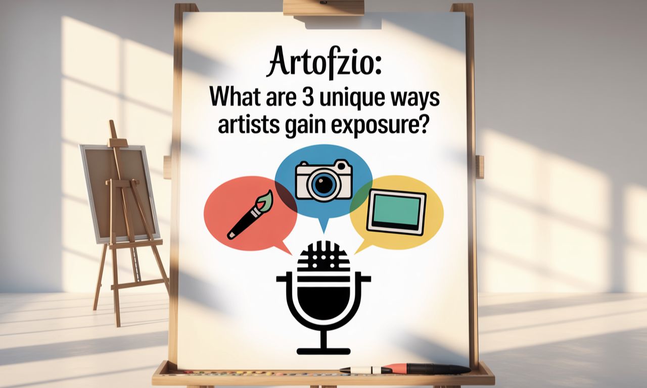 Artofzio: 3 Unique Ways Artists Gain Exposure