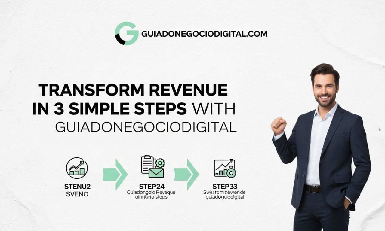 Transform Revenue in 3 Simple Steps with Guiadonegociodigital